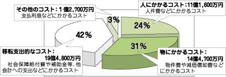 平成19年度行政コストグラフ