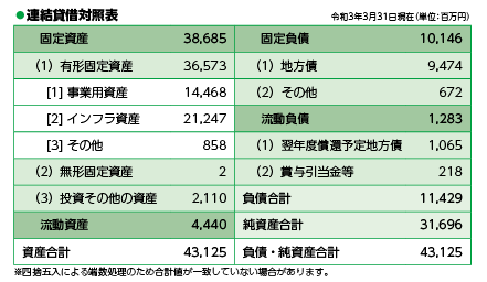 令和1年度貸借対照表